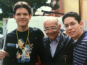 Gabriel Cano, Jose Antonio Abreu and Gustavo Dudamel